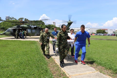 El campesino fue enviado a Villavicencio.