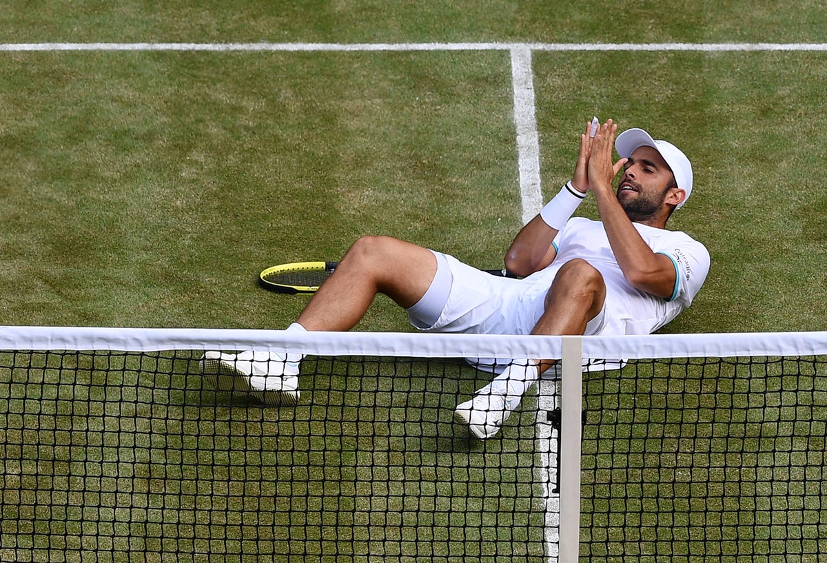 Juan Sebastián Cabal, en el All England Club de Londres