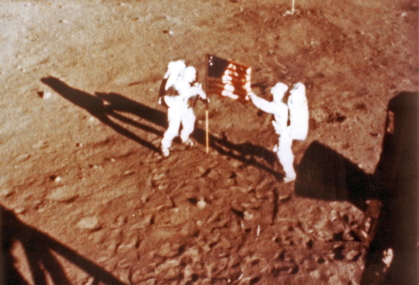 Así fue la llegada del hombre a la Luna.
