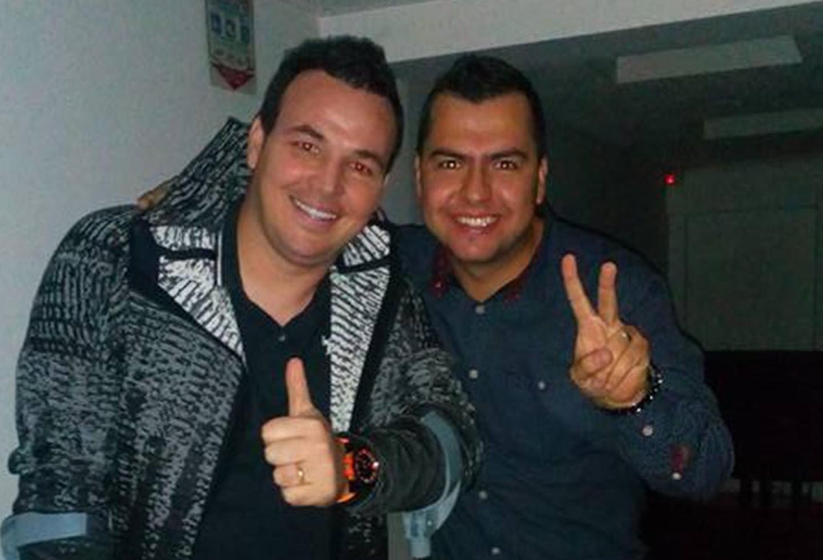 Alexis Viera y Juan David López.