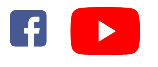 Youtube y Facebook