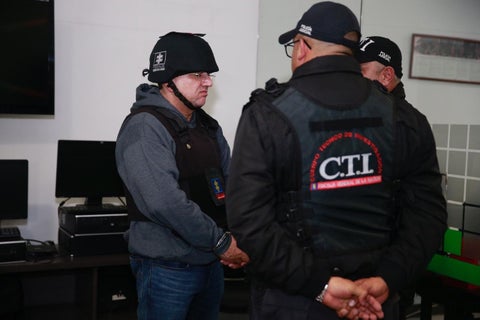 Alias ‘Macaco’, capturado a su llegada a Colombia.