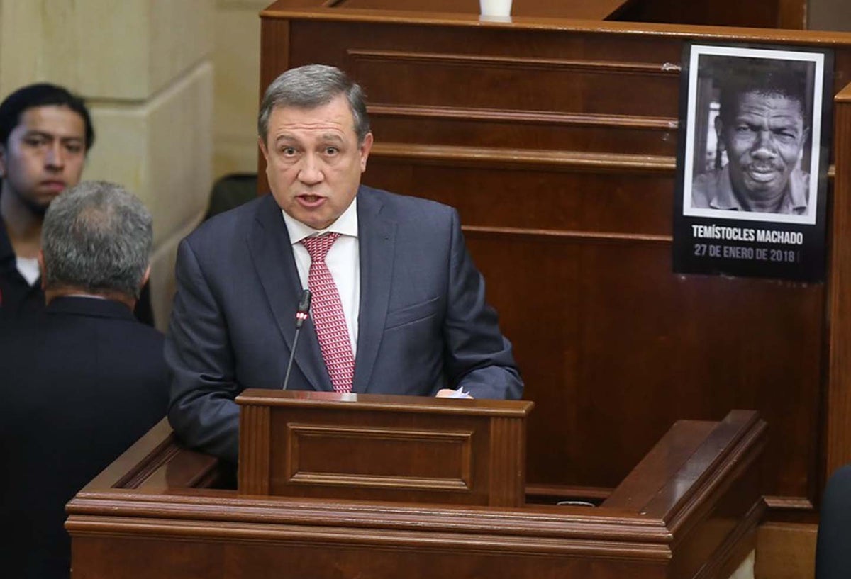 Ernesto Macías, senador del Centro Democrático.