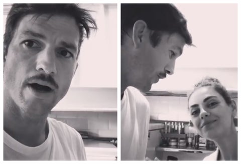 Ashton Kutcher y Mila Kunis