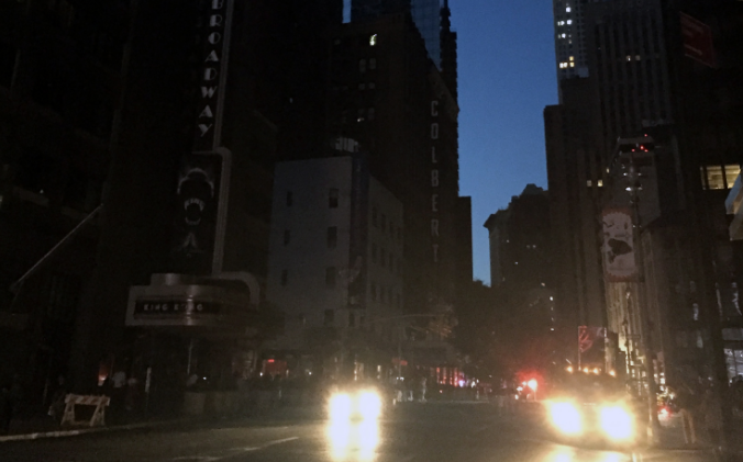 Nueva York a oscuras