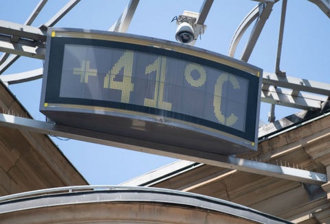 Ola de calor en Europa