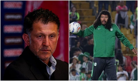 Juan Carlos Osorio y René Higuita