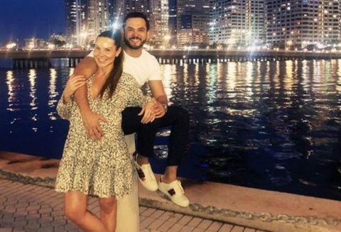 Paula Andrea Betancur embarazada