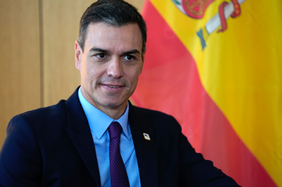 Pedro Sánchez, presidente del Gobierno español