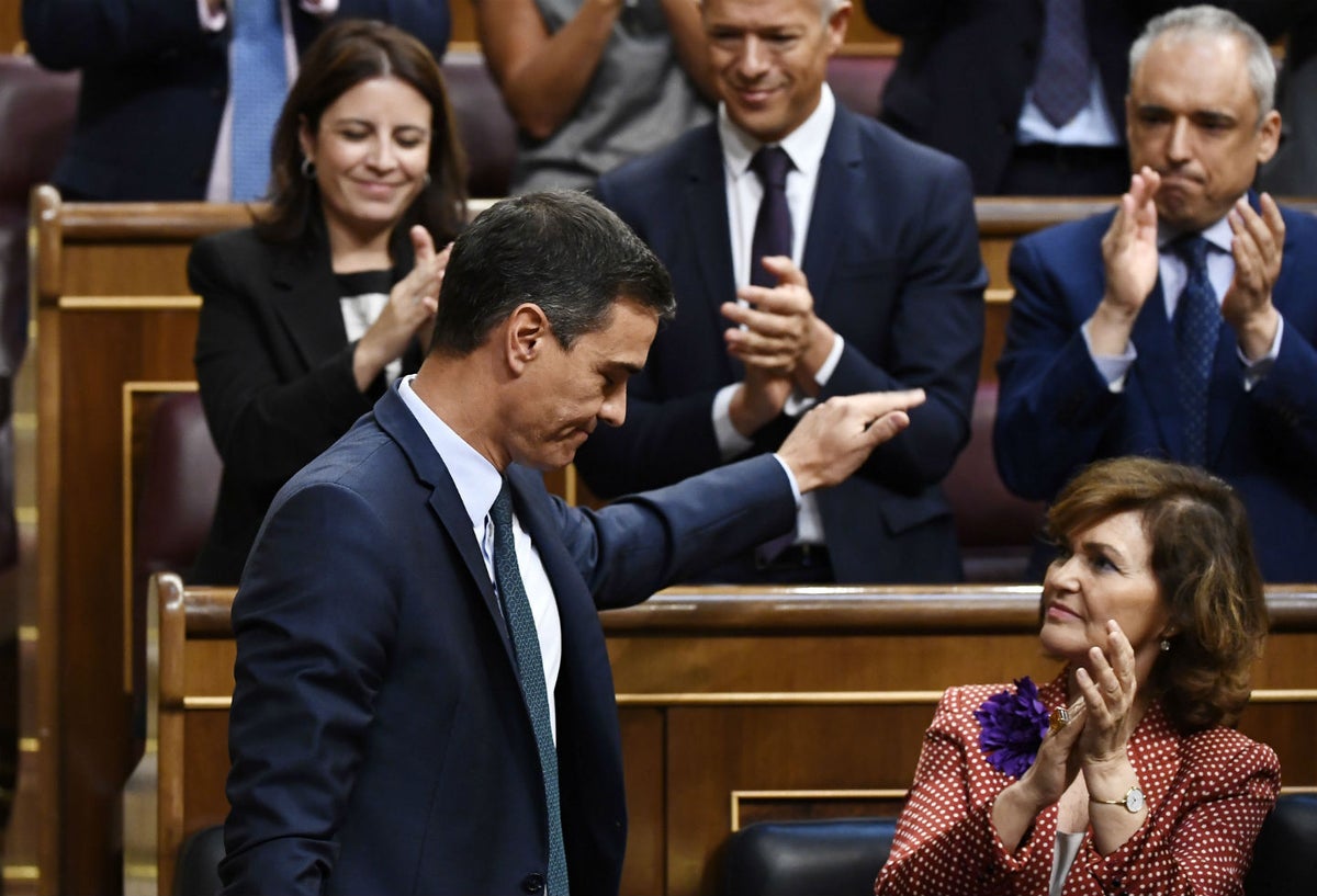 Pedro Sánchez, presidente del Gobierno español no logró acuerdo para su reelección.