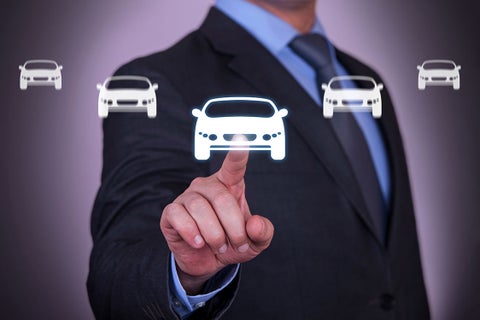 Alquiler de carros con plataforma digital