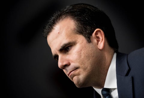 Ricardo Rosselló, gobernador de Puerto Rico.