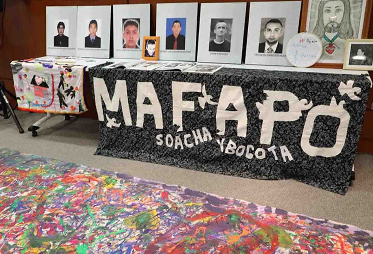 Imagen de referencia de la lucha de las 'Madres de Soacha'.