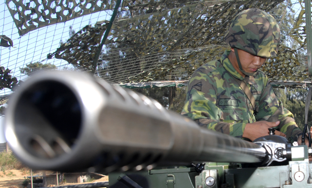 Militares en Taiwán