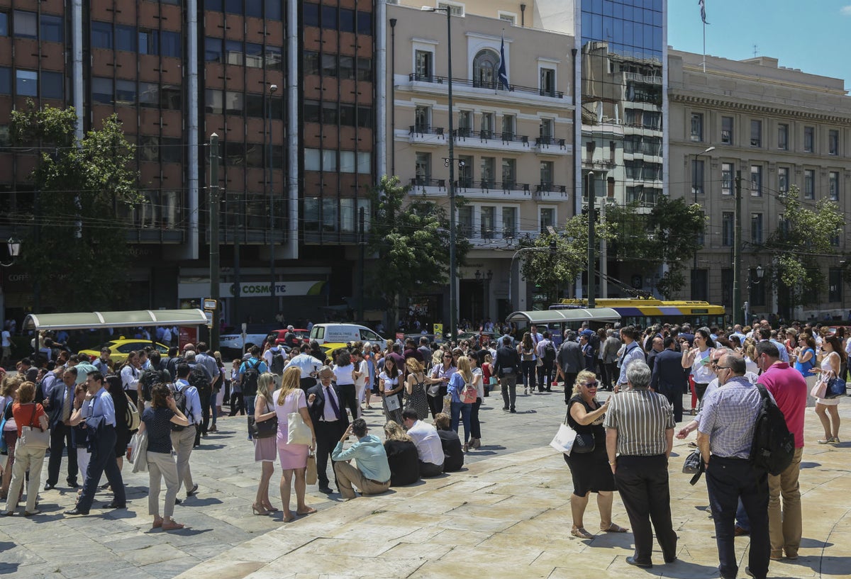 Temblor en Grecia