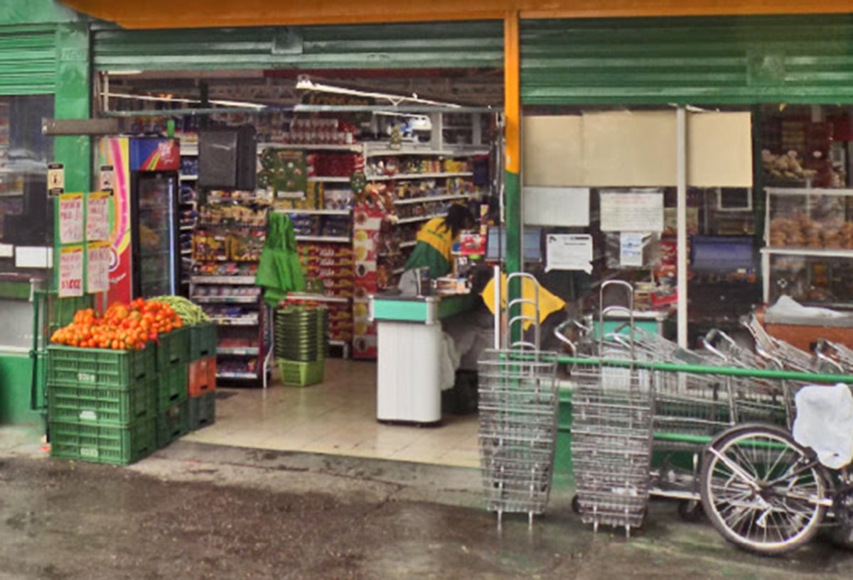 Foto de referencia de una tienda en Bogotá