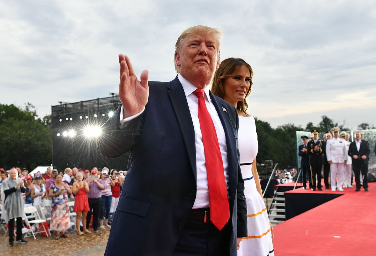 Donald Trump y Melania Trump