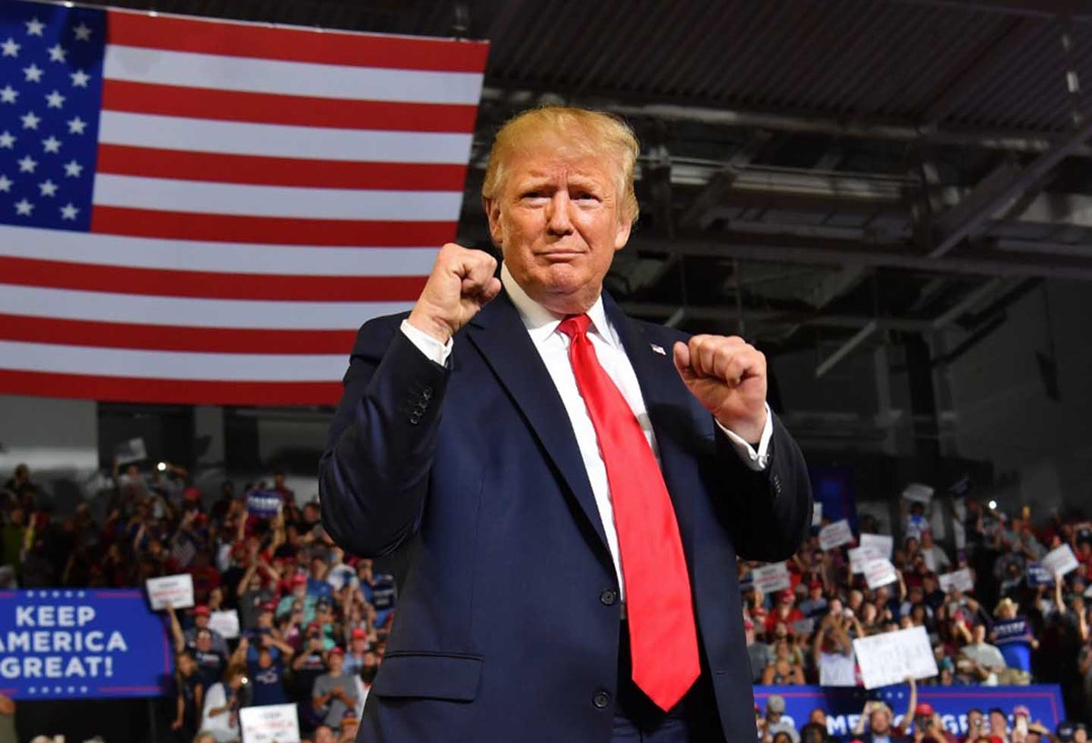 Donald Trump, presidente de Estados Unidos.
