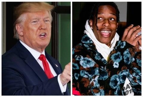 Trump y ASAP Rocky