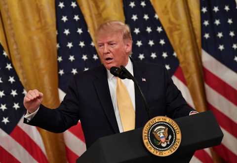 Trump en Cumbre de redes sociales