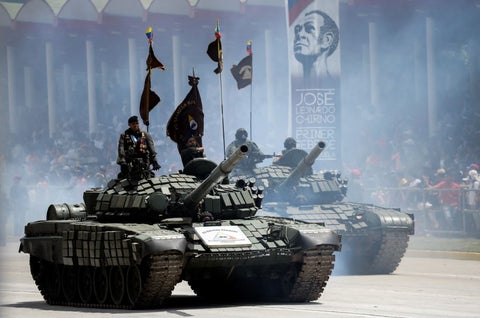 Ejercicios militares Venezuela