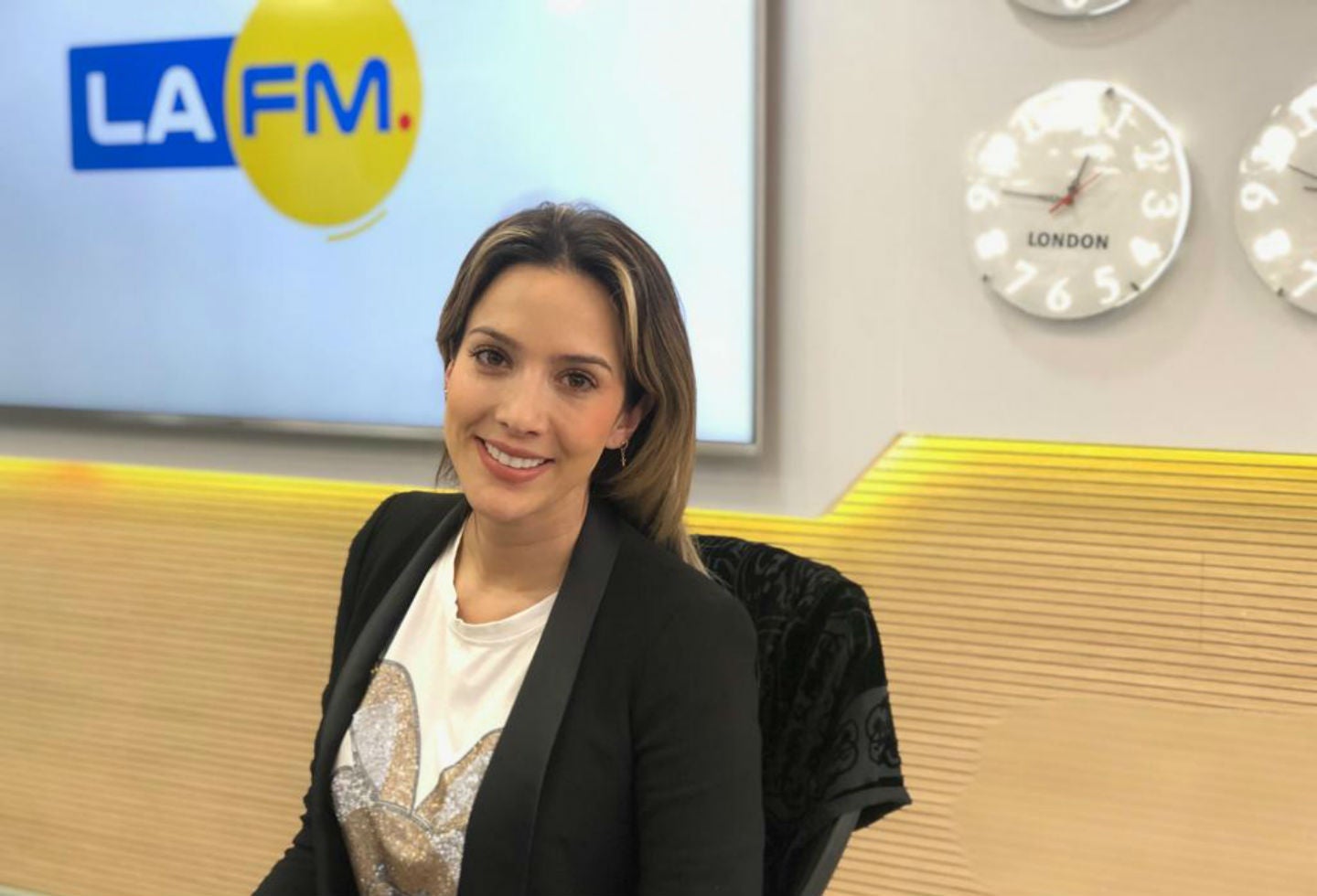 Violeta Bergonzi en LA FM