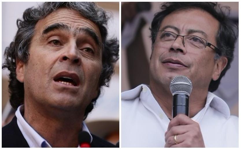 Gustavo Petro y Sergio Fajardo
