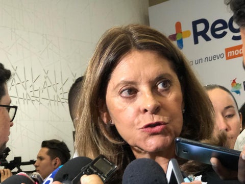 Vicepresidenta Marta Ramírez