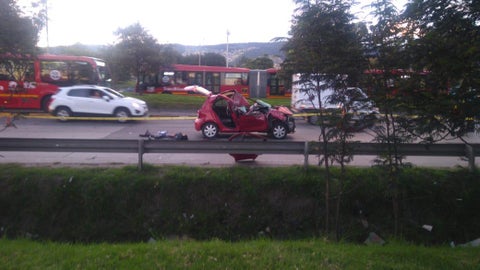 Accidente Autopista Norte