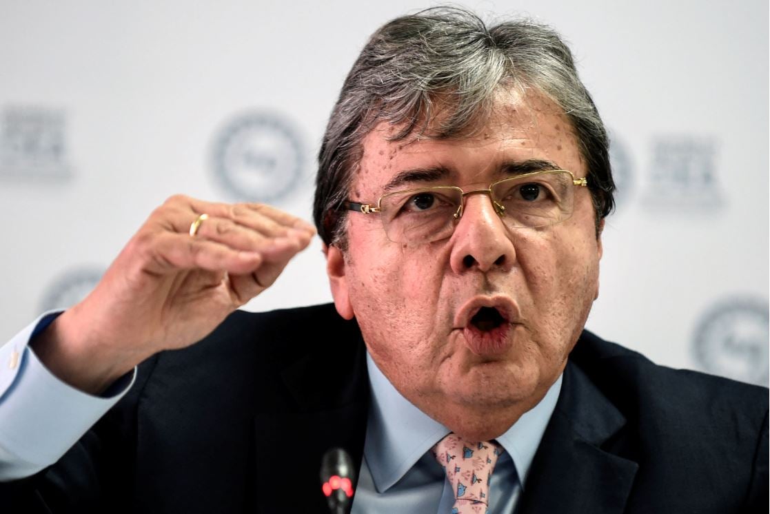 Canciller colombiano, Carlos Holmes Trujillo García.