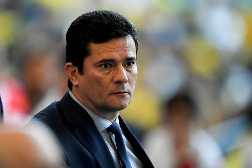 Ministro de Justicia de Brasil sergio Moro