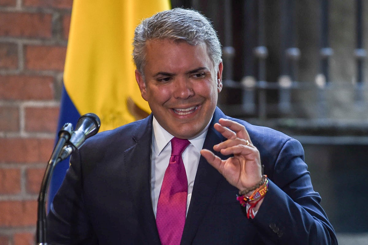 Presidente colombiano Iván Duque