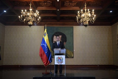 Jorge Arreaza, canciller venezolano