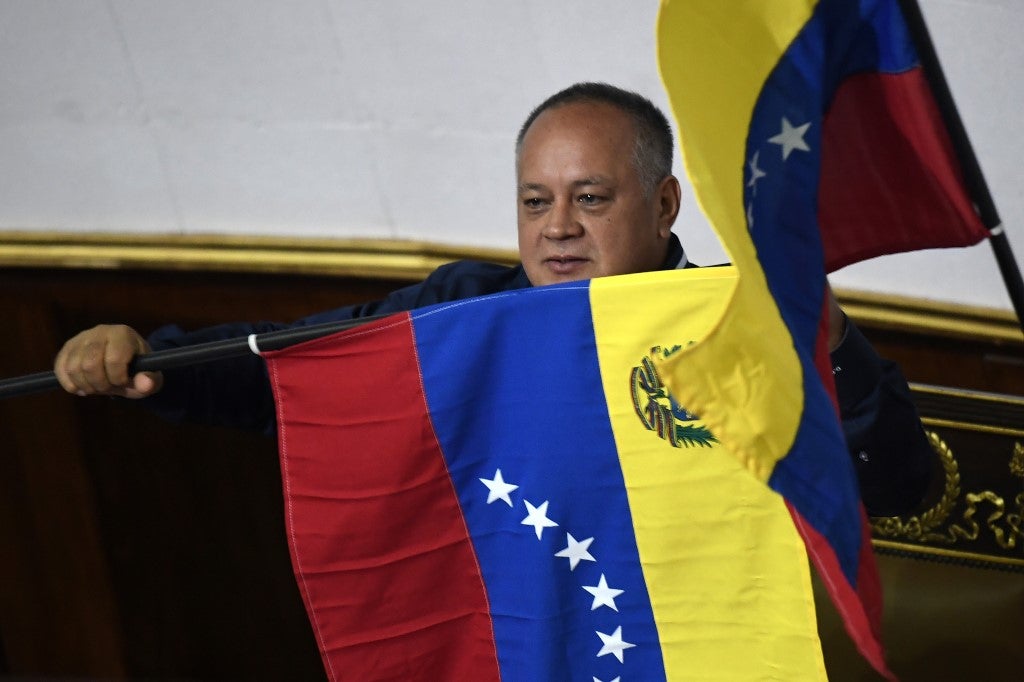 Diosdado Cabello, presidente de la Asamblea Nacional Constituyente