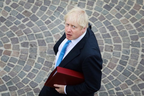 El primer ministro británico, Boris Johnson