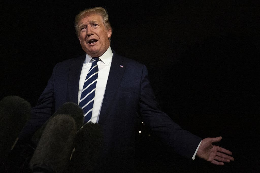 Donald Trump, presidente de los Estados Unidos