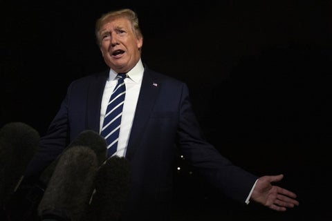 Donald Trump, presidente de los Estados Unidos