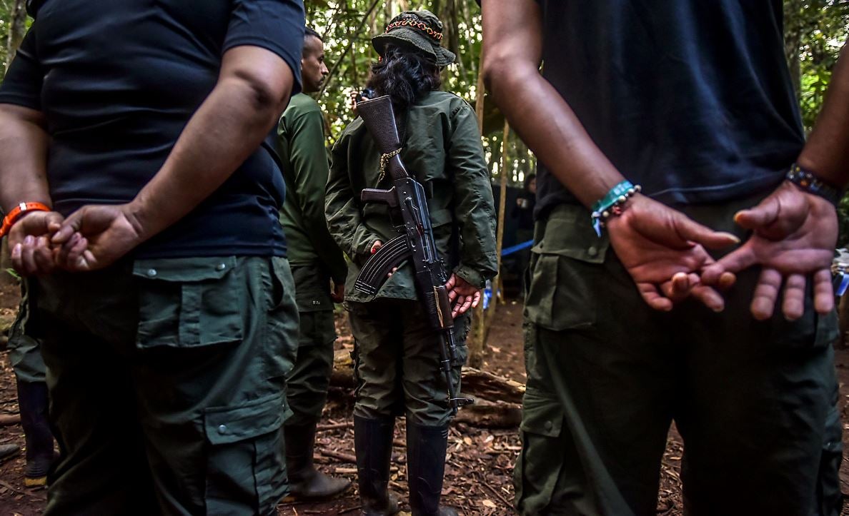 Imagen de ilustración.Disidentes de las Farc.