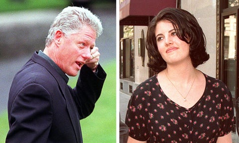 Bill Clinton y Mónica Lewinsky