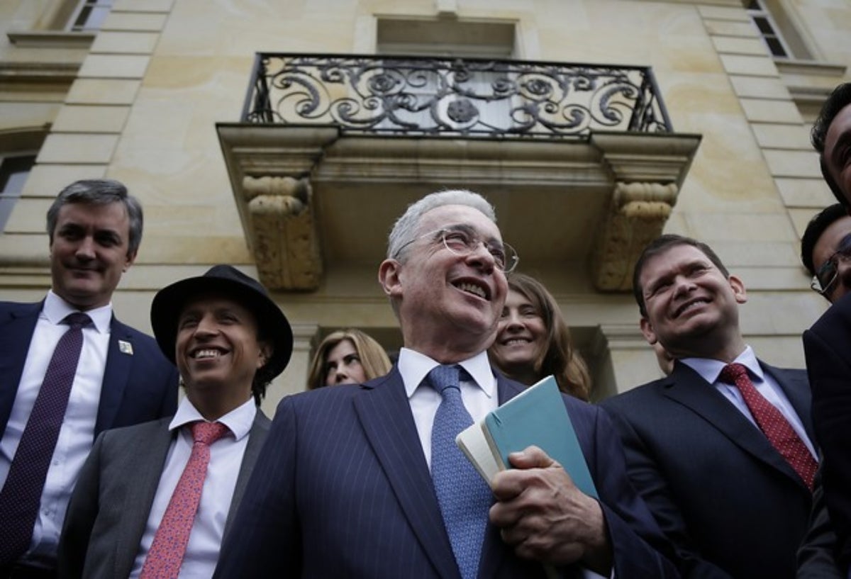 Álvaro Uribe Vélez, expresidente de Colombia.