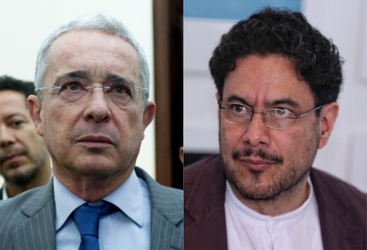 Álvaro Uribe Vélez e Iván Cepeda