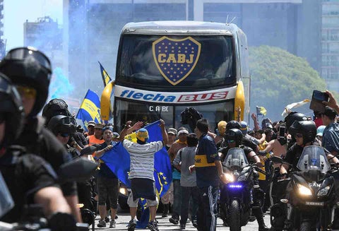 Bus de Boca Juniors.
