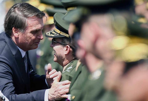 Jair Bolsonaro, presidente de Brasil.