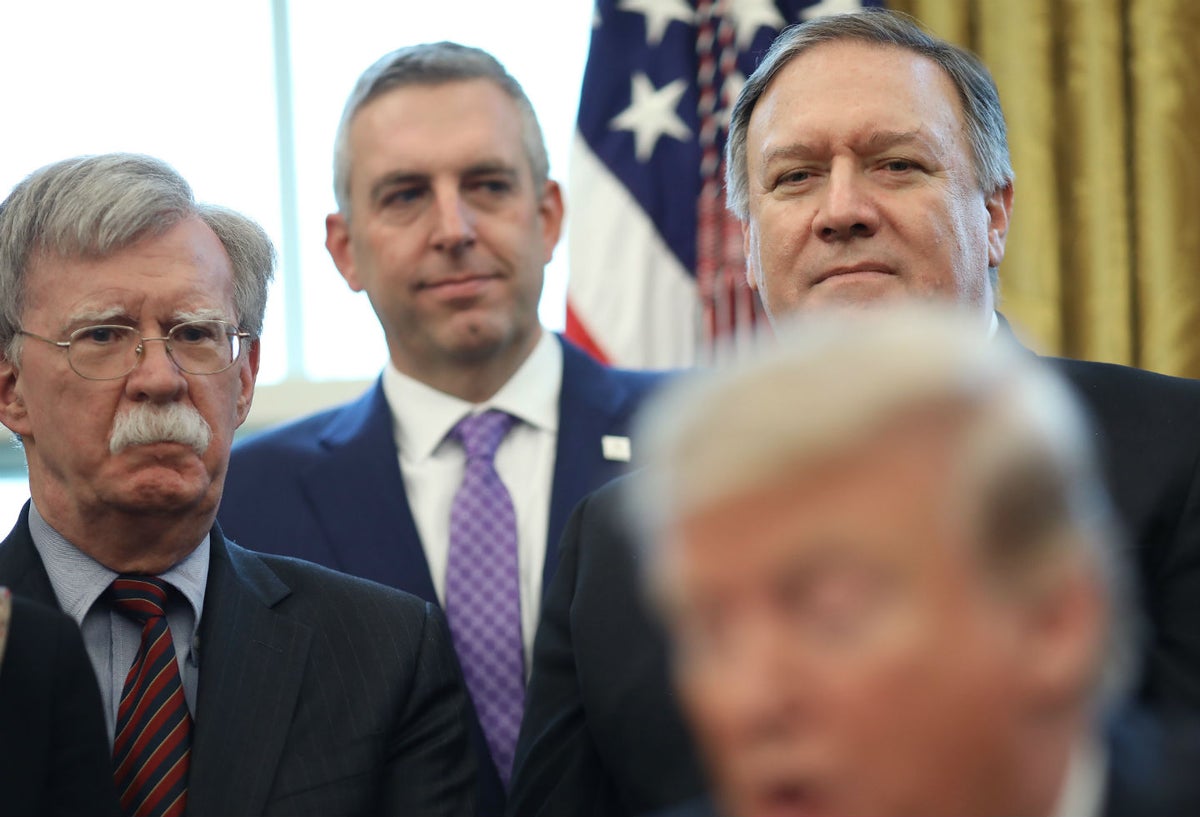 John Bolton, asesor de seguridad nacional de la Casa Blanca.