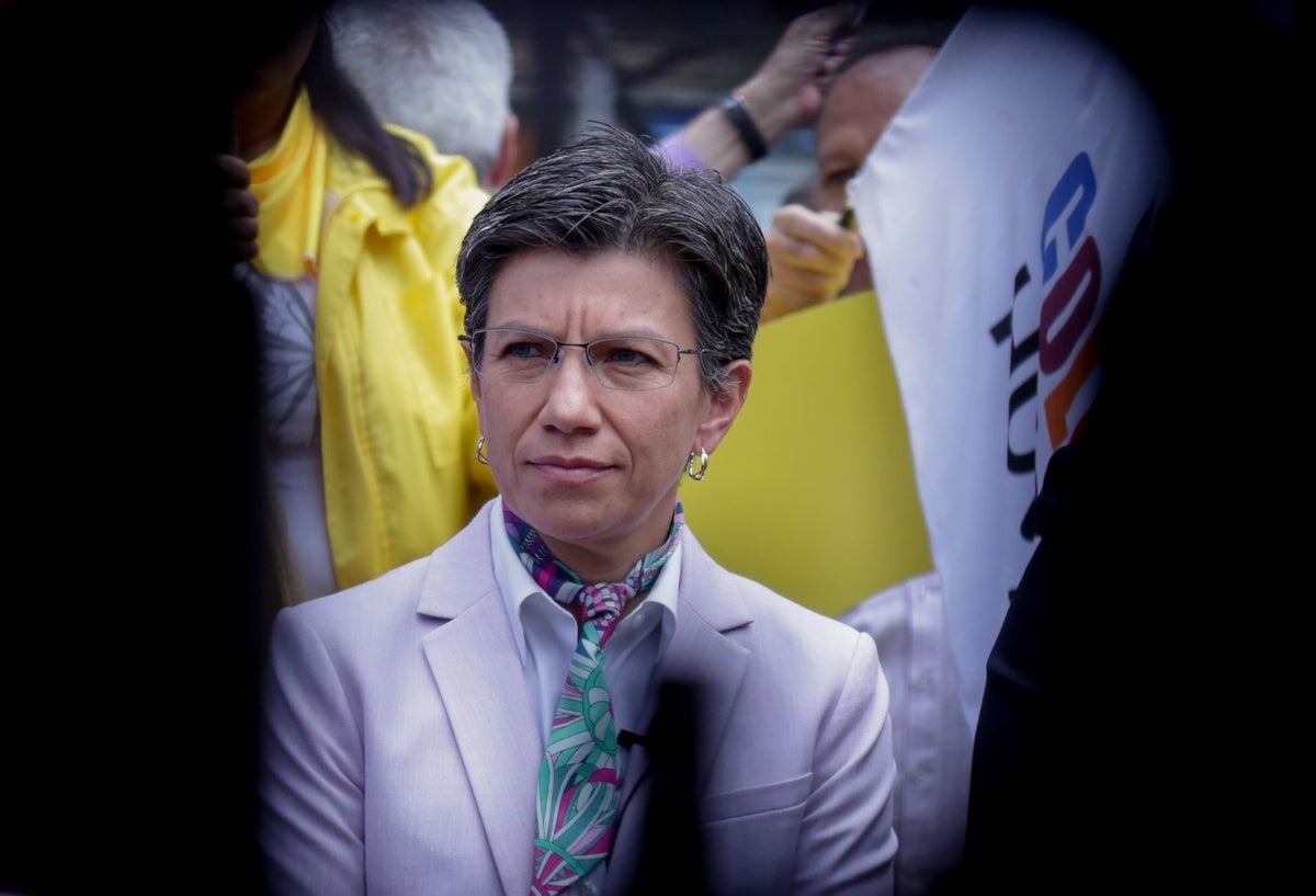 Claudia López, candidata a la alcaldía de Bogotá