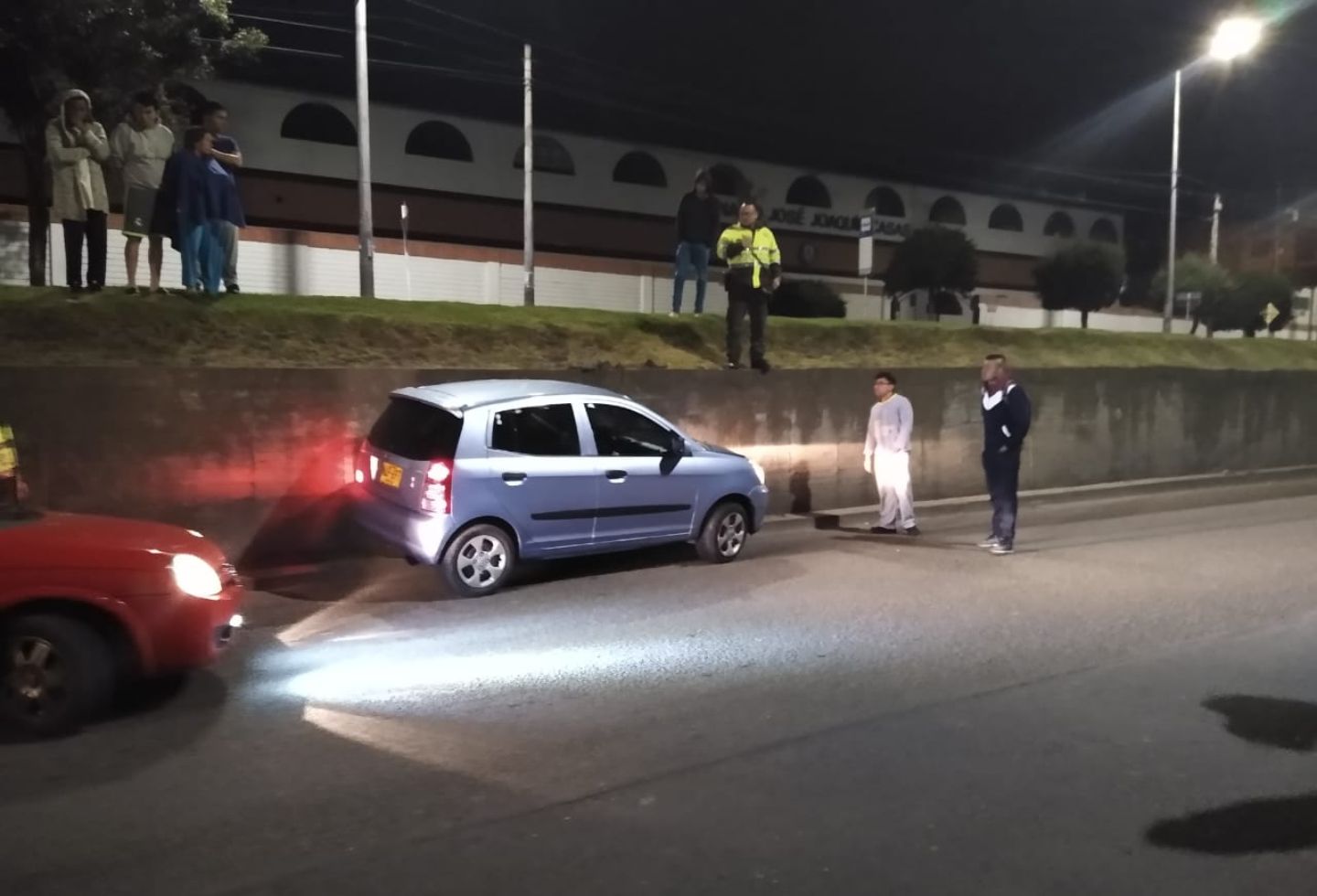 Esta es la escena del aterrador crimen de un conductor de plataformas digitales en Bogotá.
