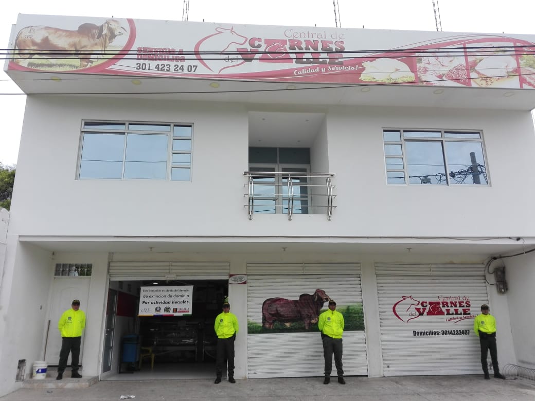 La carne ilegal era comercializada.