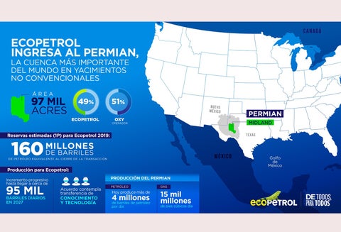La imagen con la que Ecopetrol anuncia su alianza con Occidental Petroleum Corp.