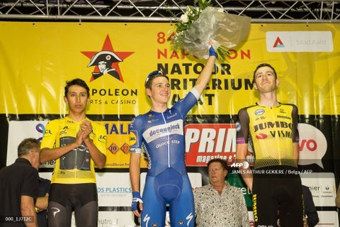 Egan Bernal y Remco Evenepoel