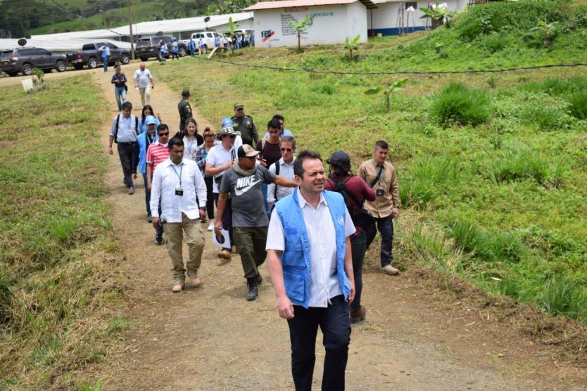 Las ETCR en Antioquia estuvieron vigiladas por la Organización de las Naciones Unidas, ONU.